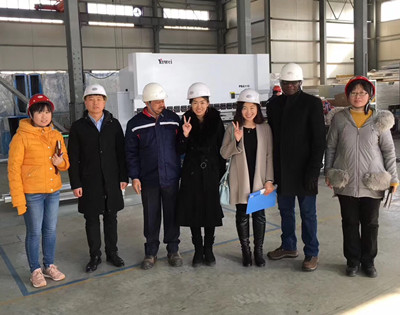 Aluminium Metal Powder Coating Line Plant For Steel Door