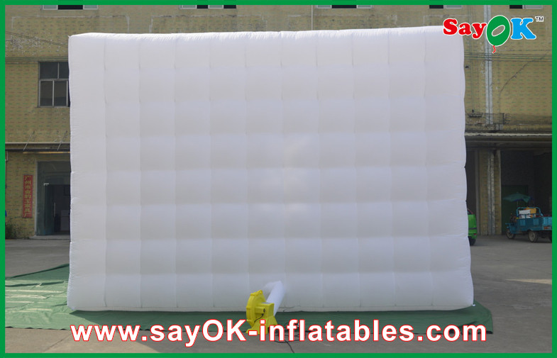 Inflatable Yard Tent Bright 4x3m Square Inflatable Camping Tent For Party / Wedding