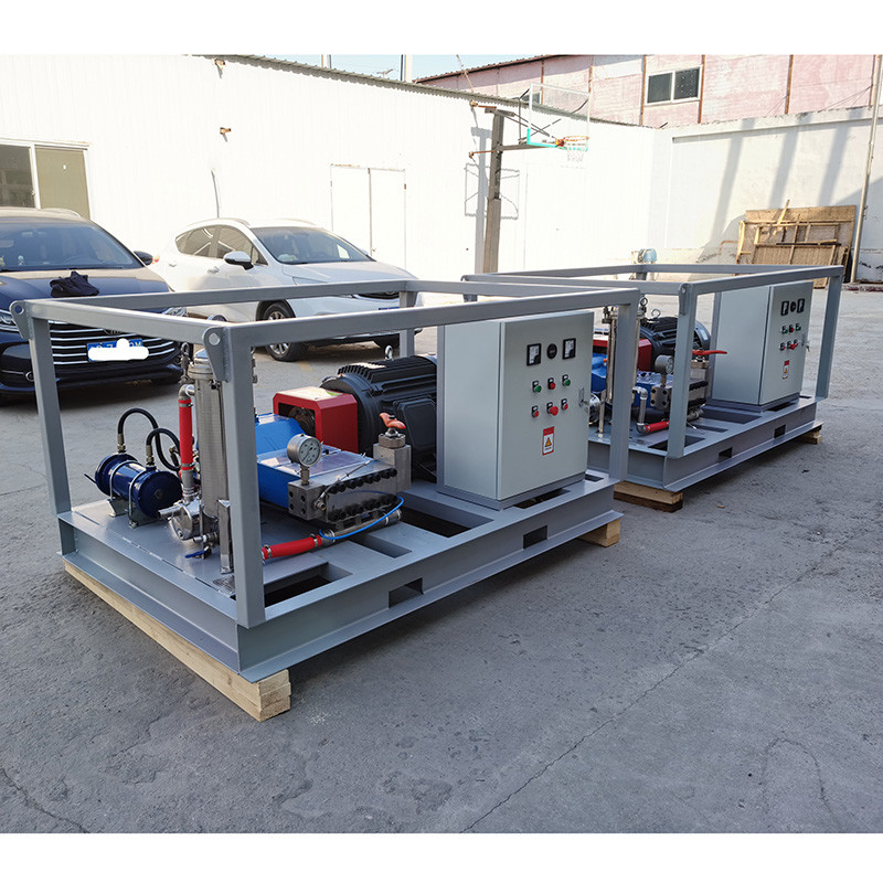 1500bar Ultra High Pressure Water Jet Cleaning For Construction 20L/Min