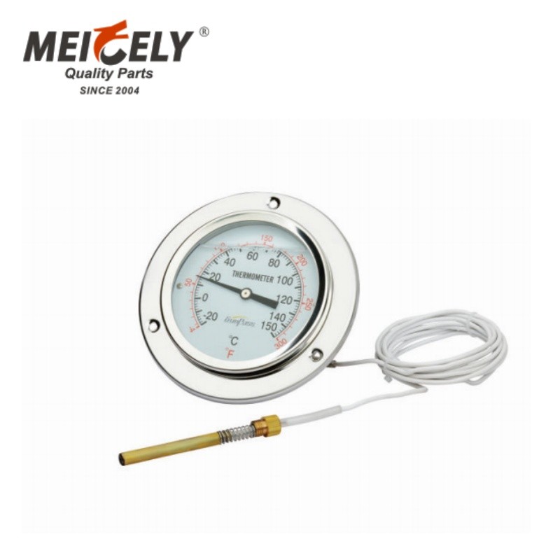 All-Weather Temperature Gauge Stainless Industry Thermometer For Water Tank Truck