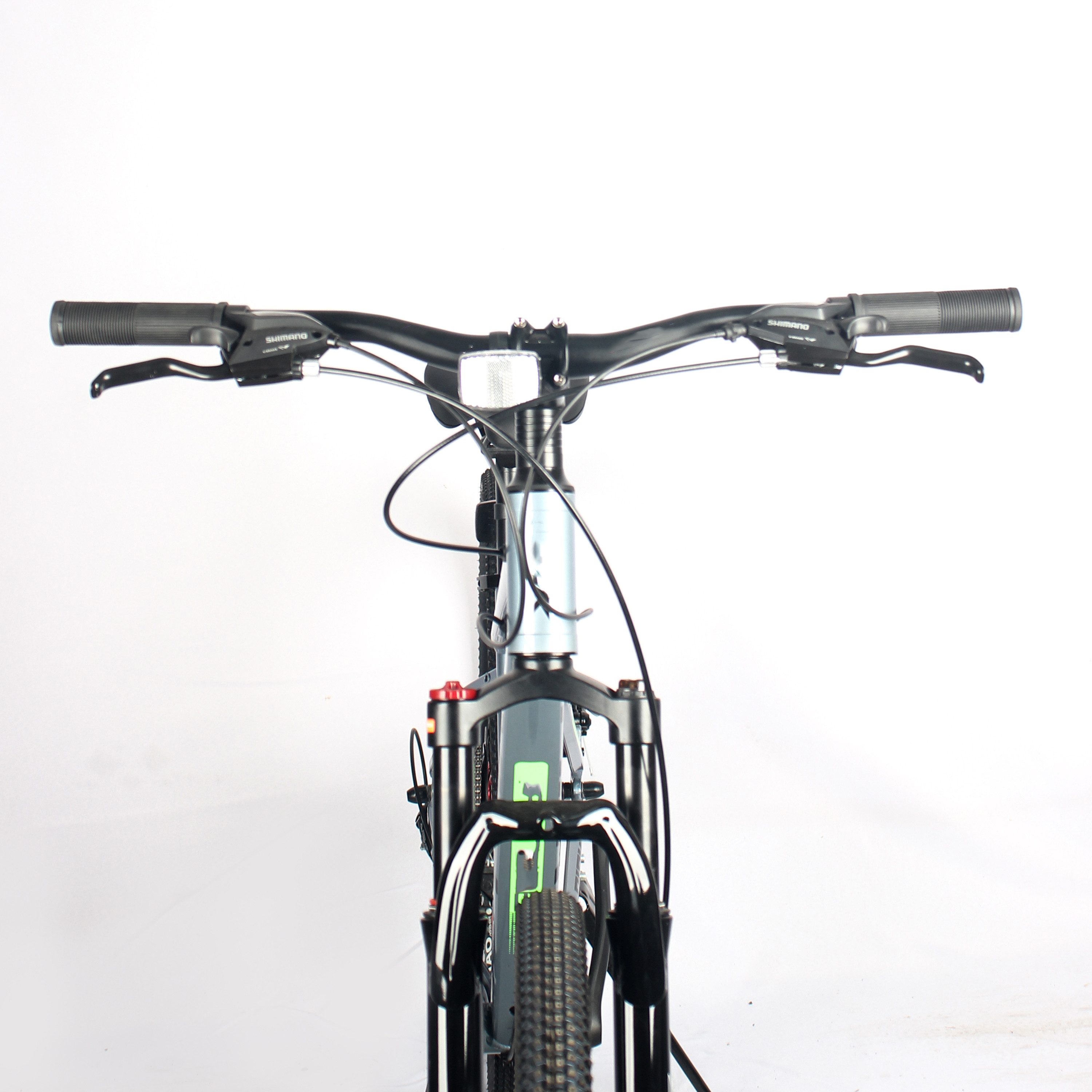 24-Speed Mountain Bike With Carbon Steel Frame And Shimano Tourney Derailleur
