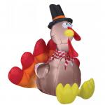 Customized Super popular yard decorative thanksgiving giant inflatable turkey