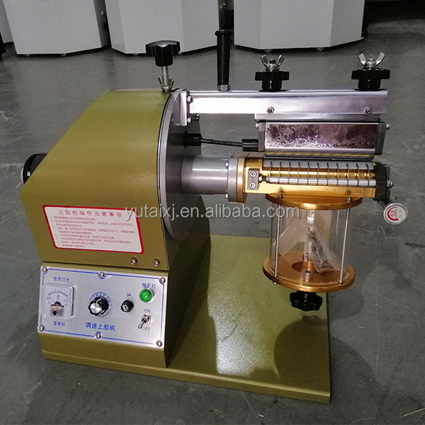 High Precision Leather Gluing Machine Easy Maintenance Seal Type Cementing Machine