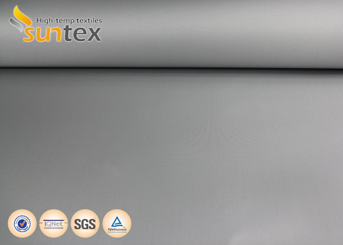 Fabric Air Distribution Ducts PU Coated Fabric For Flexible Connector 460g Welding Blankets Perforable
