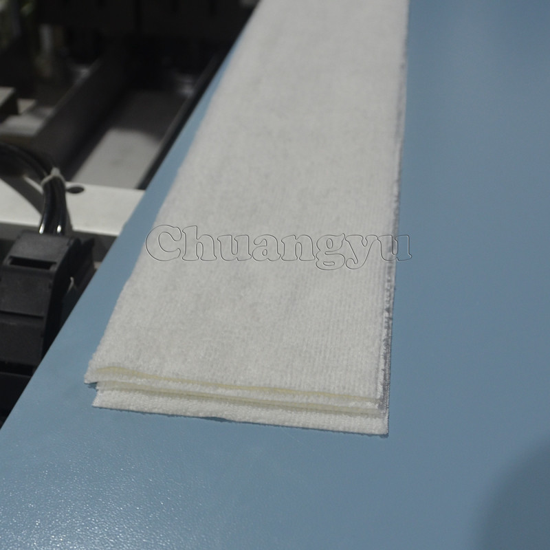 250kg Automatic Ultrasonic Cutting Machine 4500W For Cleaning Mop Microfiber