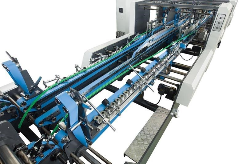 23KW High Speed Automatic Folder Gluer 240m/Min Medium Sized