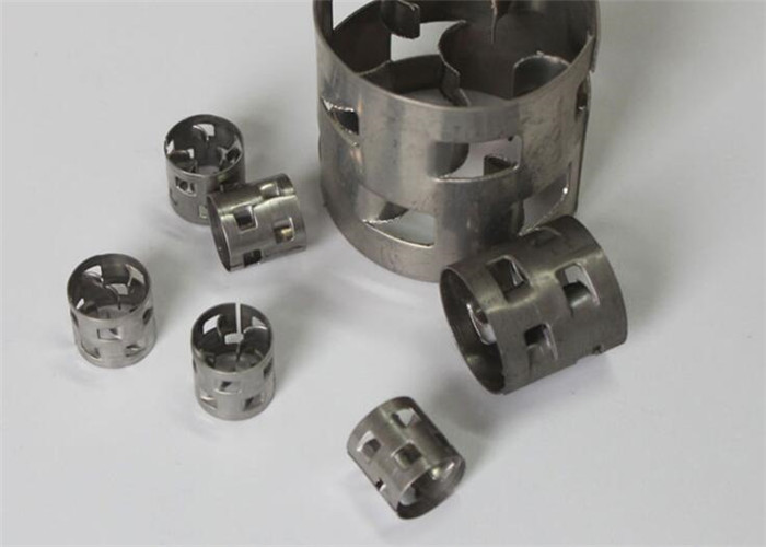 Stainless Steel 316 Random Packing For Gas strippers 50*50*0.6mm