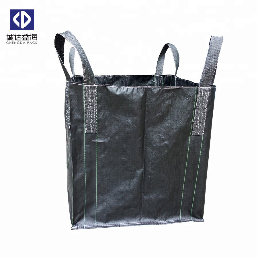 Fibc Pp Jumbo Bulk Bags Closed Bottom For Chemicals / Minerals 90 X 90 X 110cm