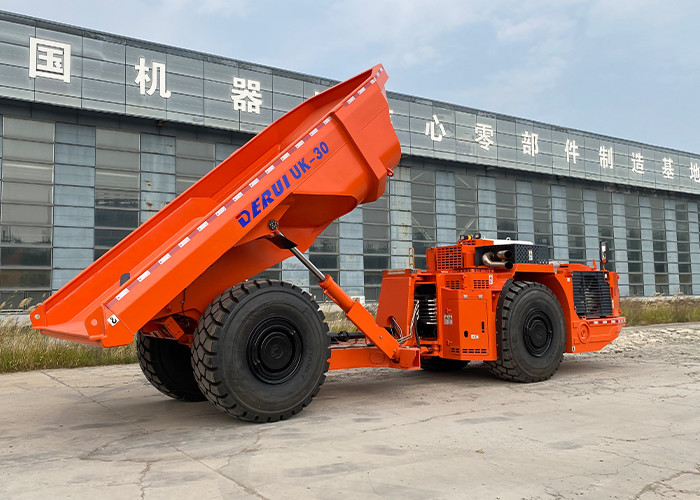 DERUI DRUK-30 Underground Dump Truck OEM Underground Rock Truck 30 tons loading capacity