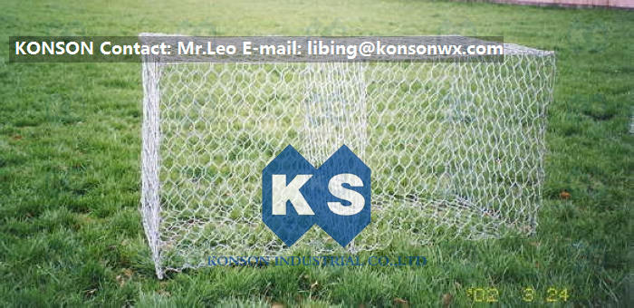 Heavy Zinc Galvanised Gabion Basket With Straight / Reverse Twisted Galfan Coated Wire