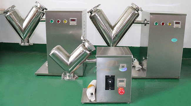 High Precision V Shaped Mixer Industrial Blender For Large Scale Production