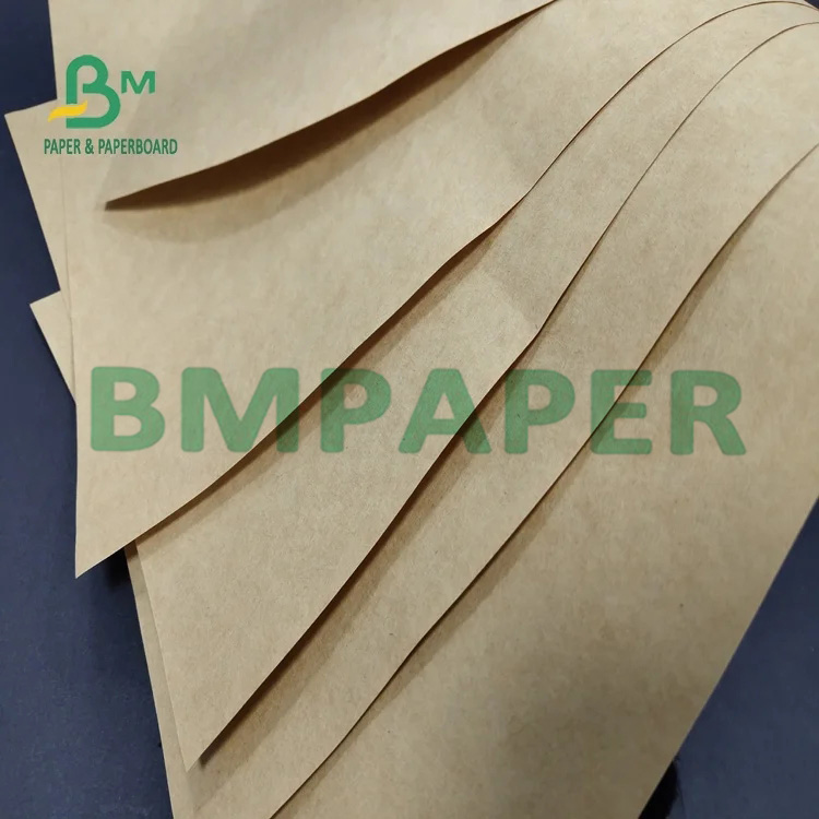 85gsm 100gsm 120gsm Brown Color Sack Kraft Paper For Cement Bags