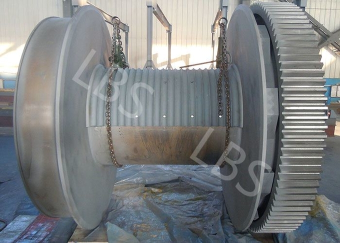 Removable Half Split Lebus Grooved Sleeves For Winch Drum