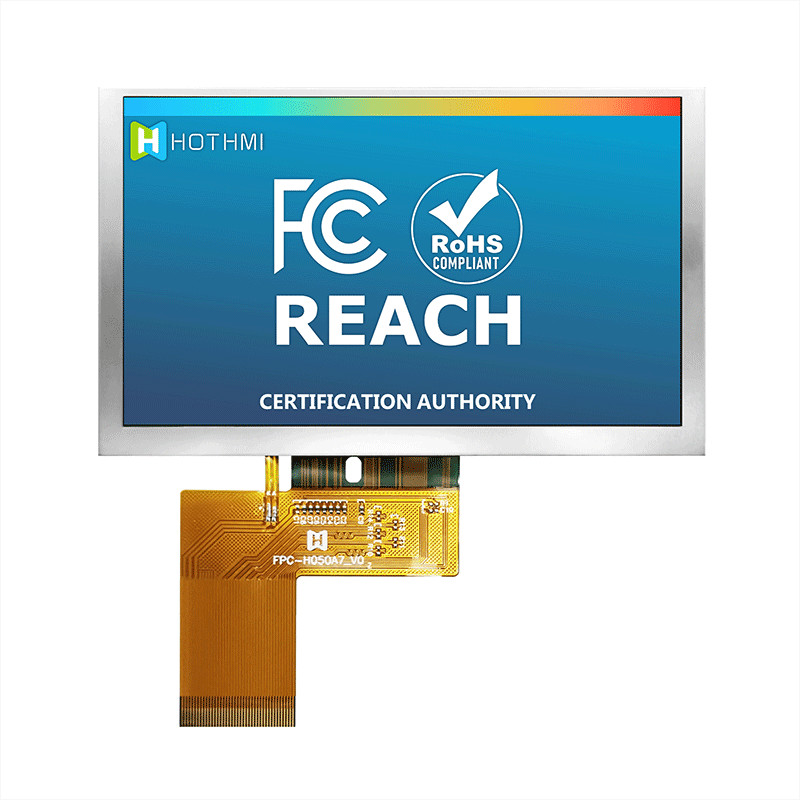 High Brightness Sunlight Readable TFT Display 5 Inch IC ST7262