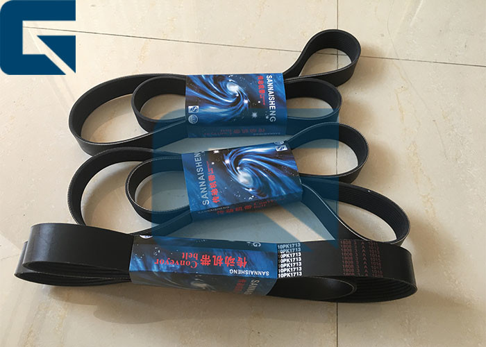 Volv-o Excavator Engine Parts D6D D6E D7E Engine Belt 10PK1713 10PK1470 10PK1487