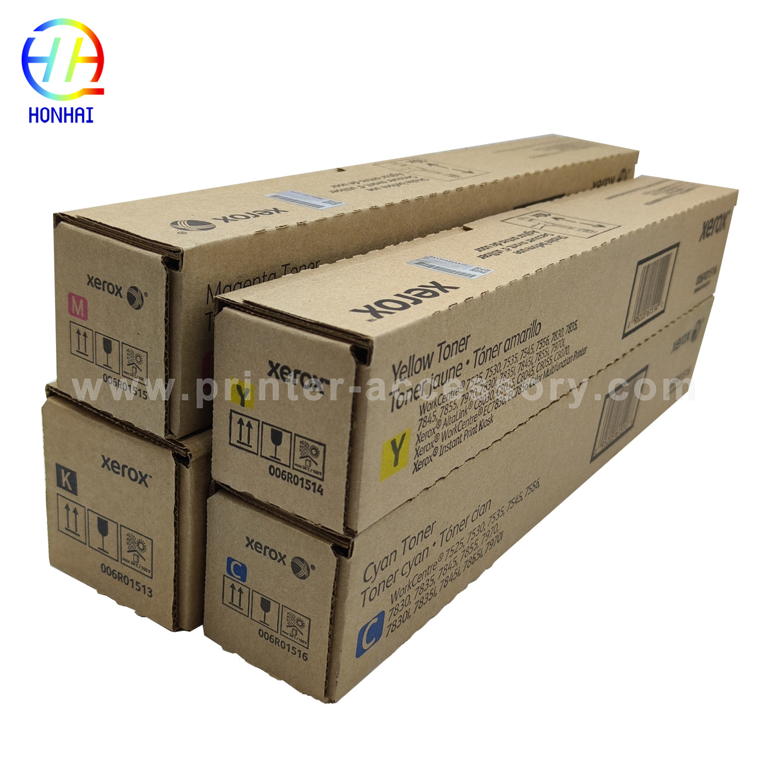Original New Toner Cartridge For Xerox WorkCentre 7525 7530 7535 7545 7556 7830 7835 7845 7855 7830i 7835i 7845i 7855i 7970 7970i 006R01513 006R01514