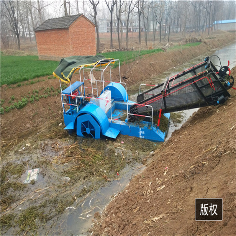 Brand New Steel Durable And Cheap Aquatic Weed Harvester Boat For Sell