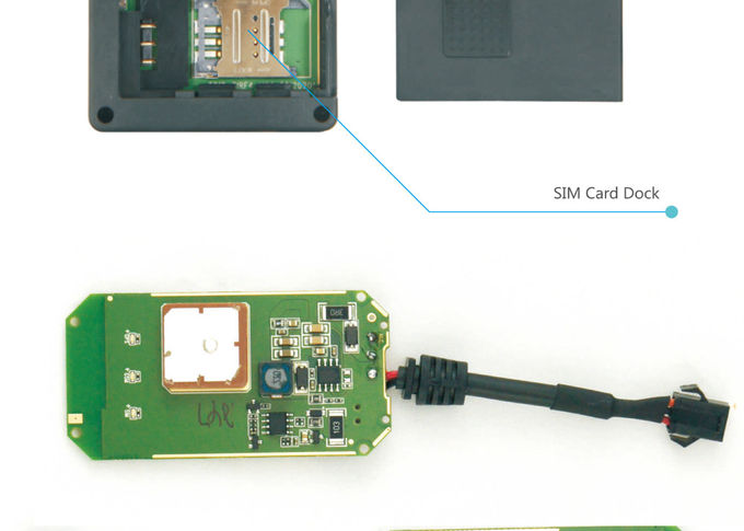 5m Accuracy Motorcycle GPS Tracker Low Power Consumption Android / IOS Application