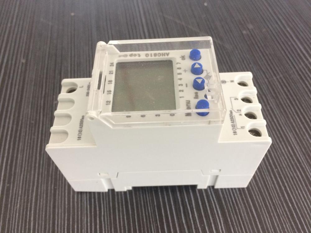 AHC812 220V weekly programmable hour meter digital timer switch