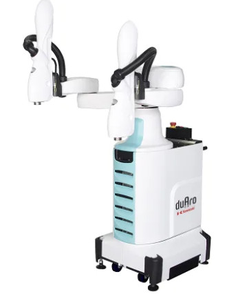 Kawasaki Robot Arm DUARO 3KG Floor Controller F61 Unloading