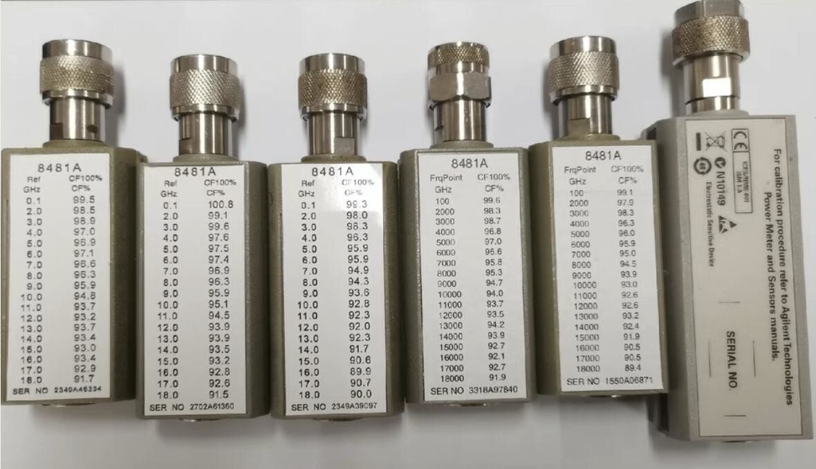 Used Agilent Instruments 8481A RF Power Sensor 10MHz To 18GHz