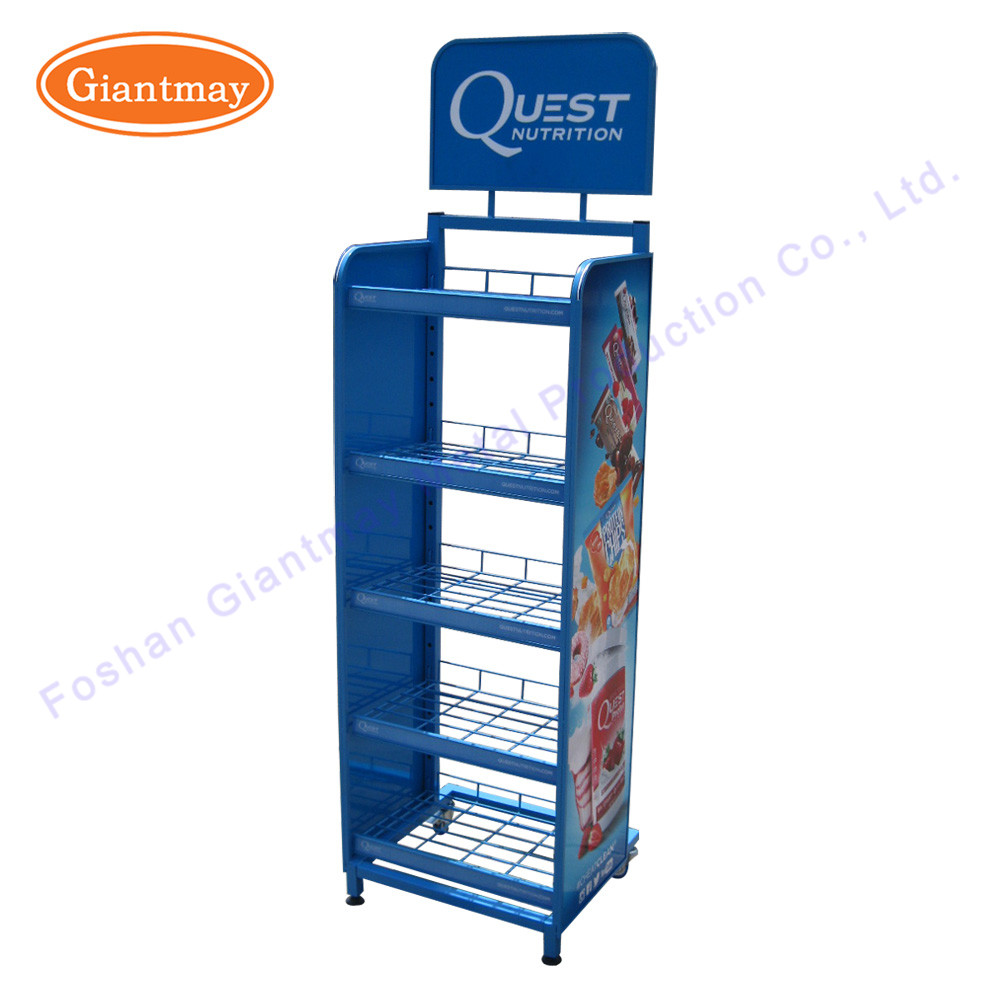 Potato Chip Wire Racks Snack Display Wire Baskets Stand