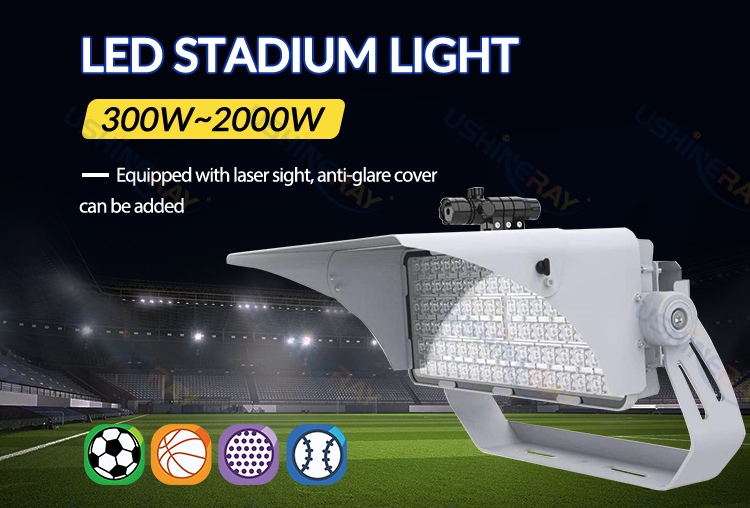 AC100 - 277V High Mast Led Flood Light Adjustable Angles Marine Led Flood Lights