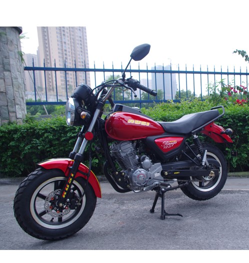 Adult Single Cylinder Street Bike Motorcycle 8000 Rpm With Disc Brake Type