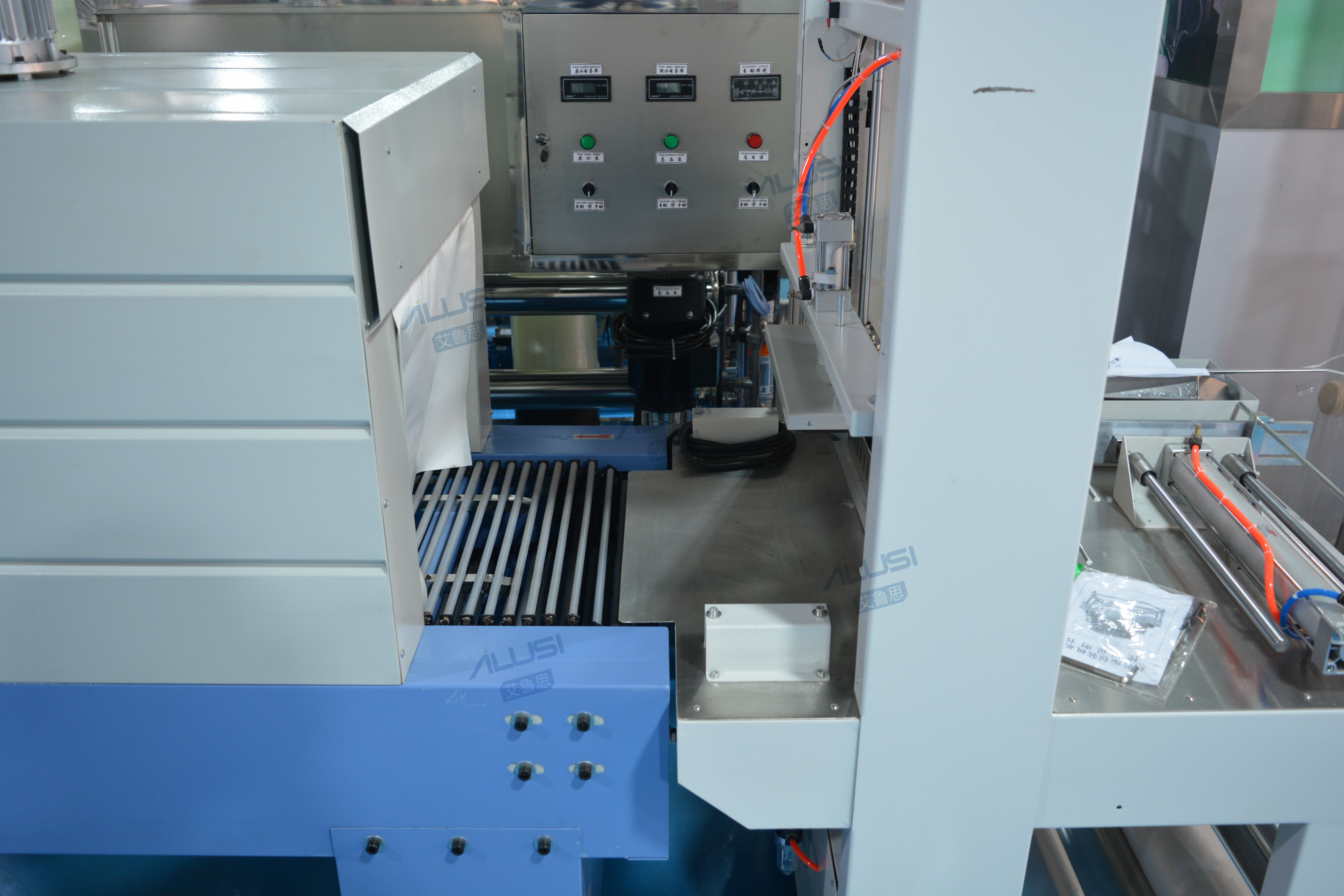 220V High Quality Automatic POF/PE Plastic Film Shrink Wrapping Machine