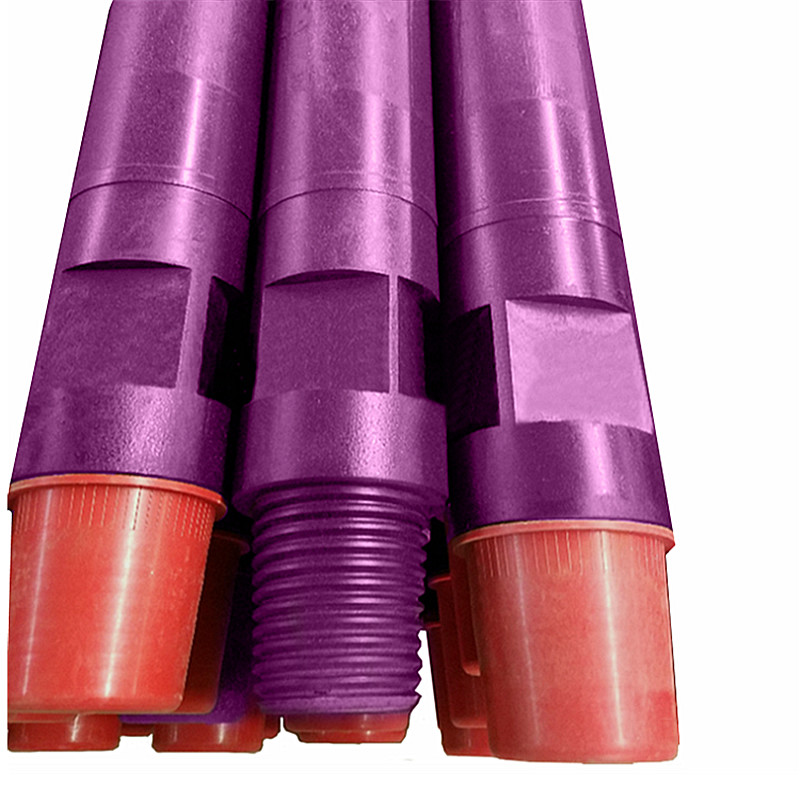 89mm DTH Drill Pipe Wear Resistant Rock Drill Rod Precision Ground Drill Rod