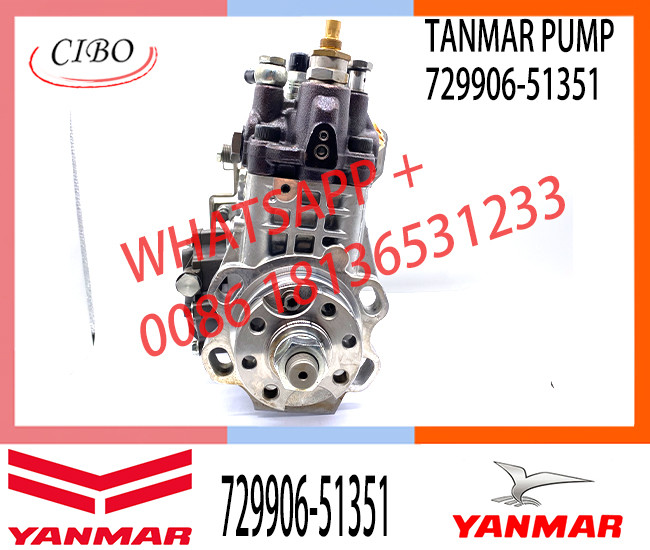 Neutral Diesel Engine For YANMAR X5 Fuel Injection Pump 729906-51351