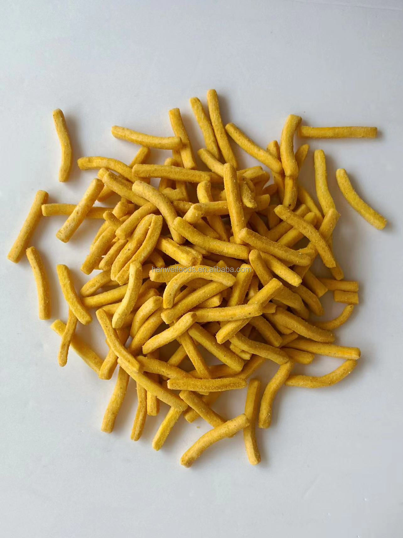 OEM Rice Cracker Snacks Strimp Flavors Strips Chinese Traditional Snacks