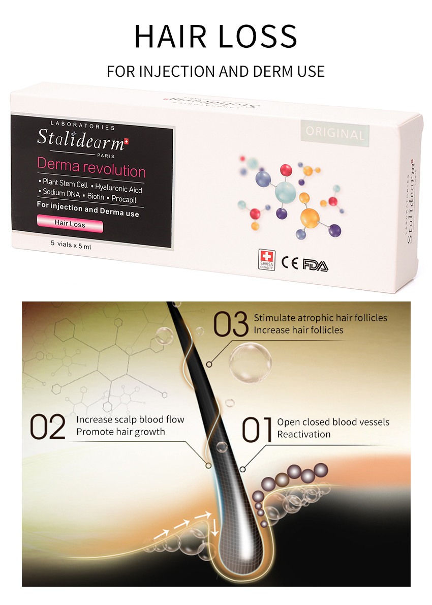 Stalidearm Brand Organic Serum Set Anti Hair Loss Fast Grow Anti Hair Fall Essence For Hair Growth Regrowth Serum