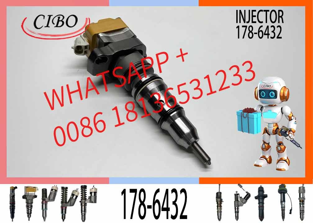 Common rail injector fuel injector 178-6432 10R-9348 188-1320 10R-9237 for 3216 Excavator 3126E 3126B