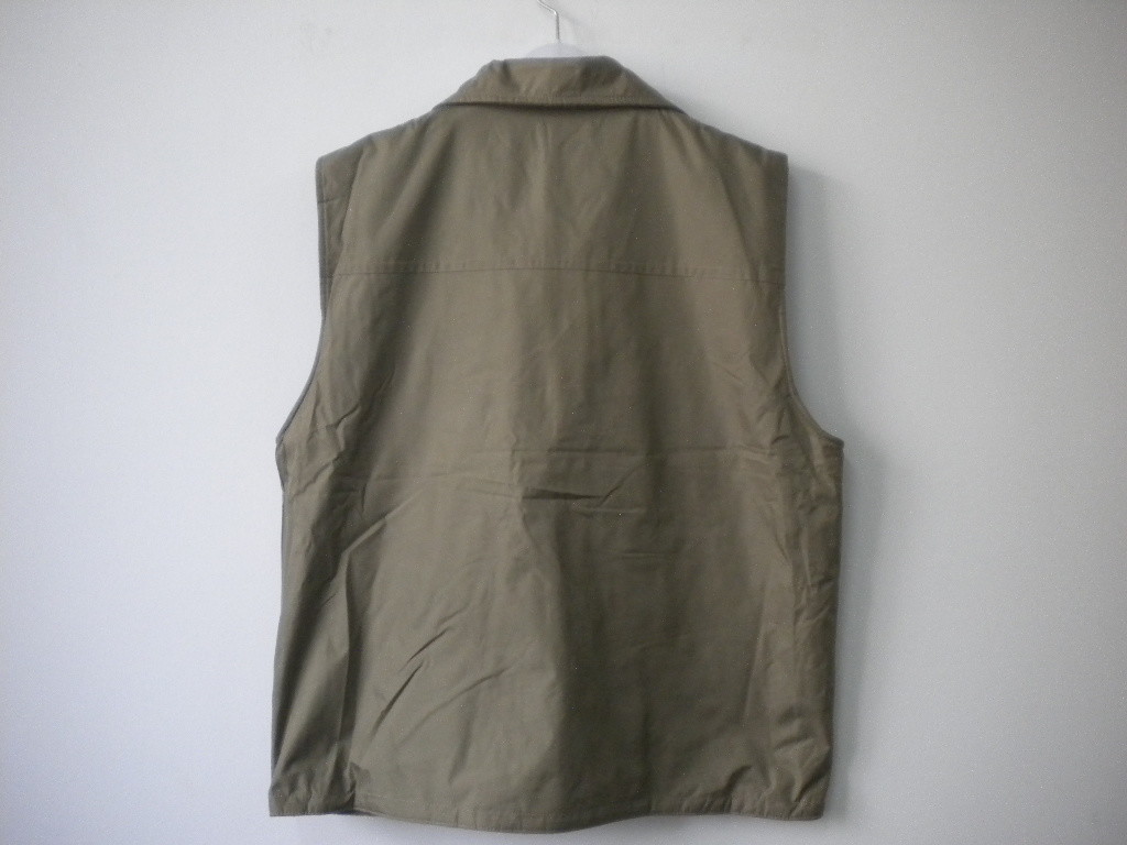 winter vest, polarfleece lining vest, warm vest, khaki, S-3XL
