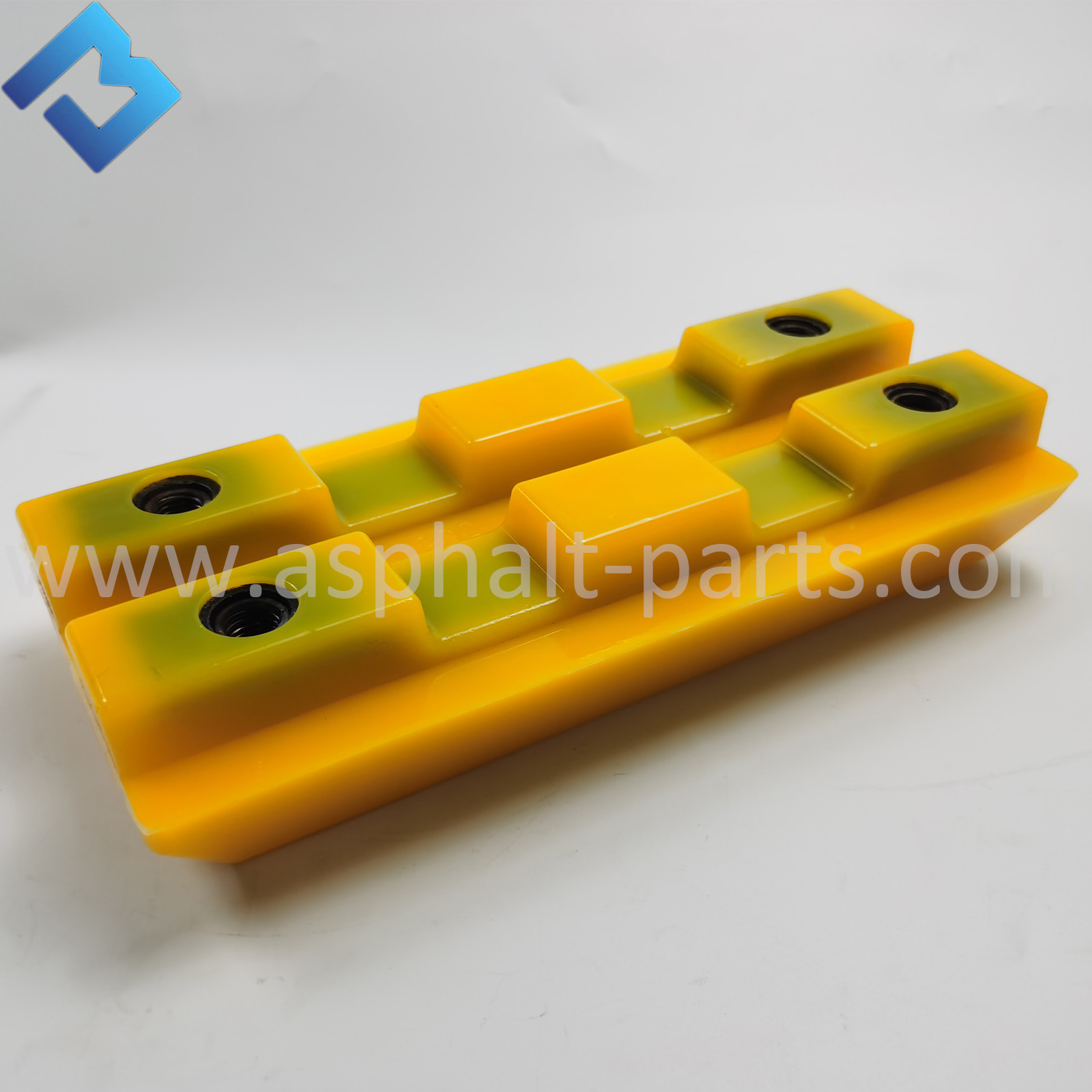 W195 Milling Machine Rubber Track Pads 2411111 Yellow