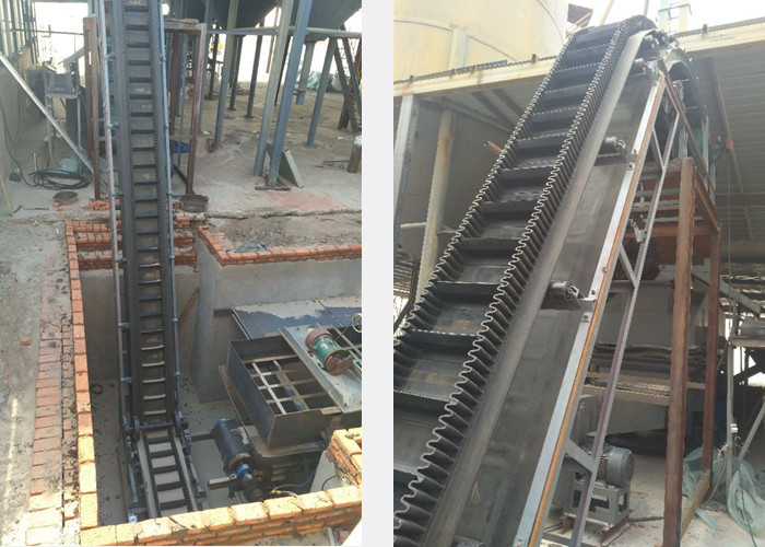 High Frequency Corrugated Sidewall Belt Conveyor Environmental Friendly