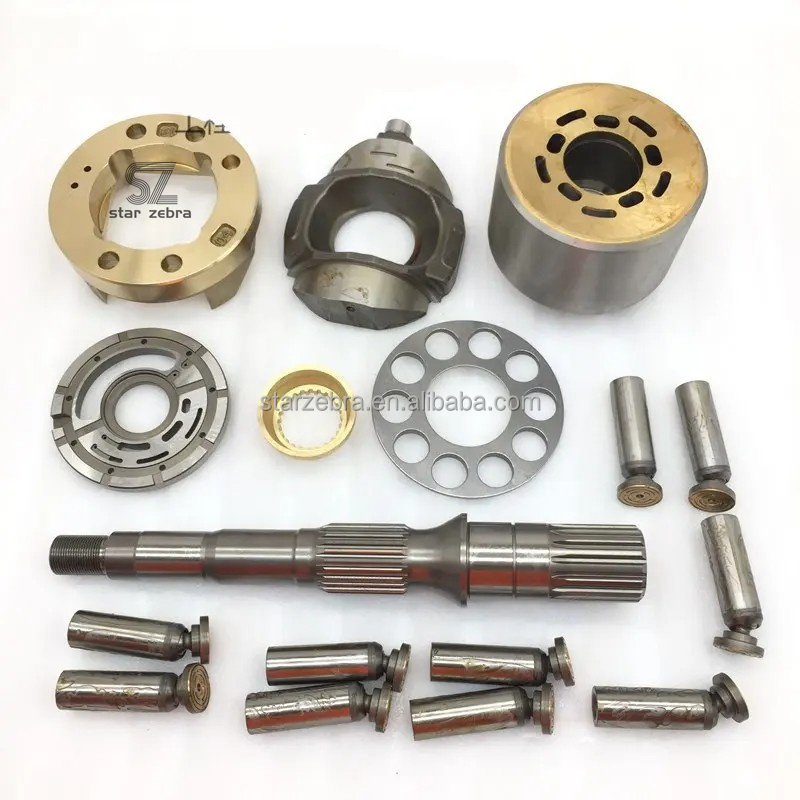 Excavator Accessories Hitachi ZAX120-6 Walking Motor Pump Bile Plunger Nine-Hole Distribution Plate Swash Plate Copper Head Plan