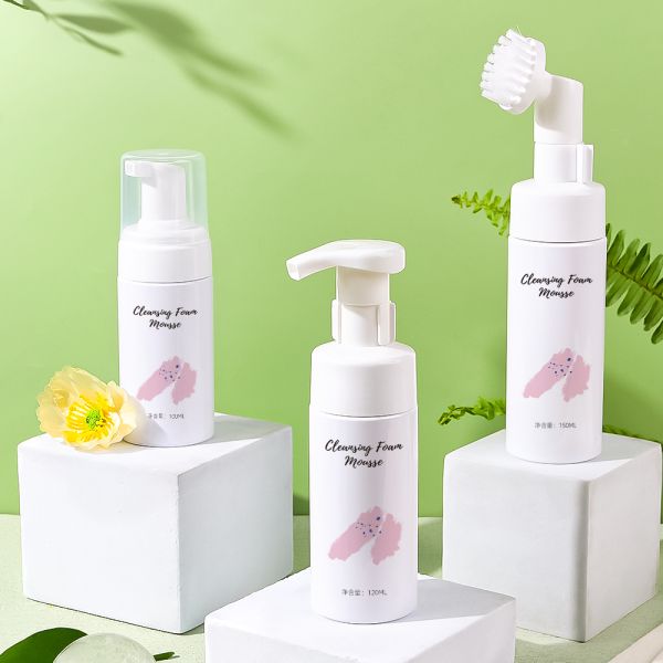 Food-grade PET Foam Pump Bottle with 100-200ml Capacity and Leak-proof Design for Personal Care