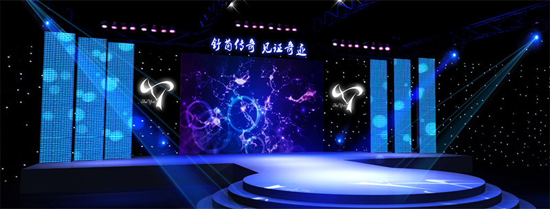 P8mm Stage LED Display 6000cd/sqm High Definition Led Display For TV Showing 1/8 Scan
