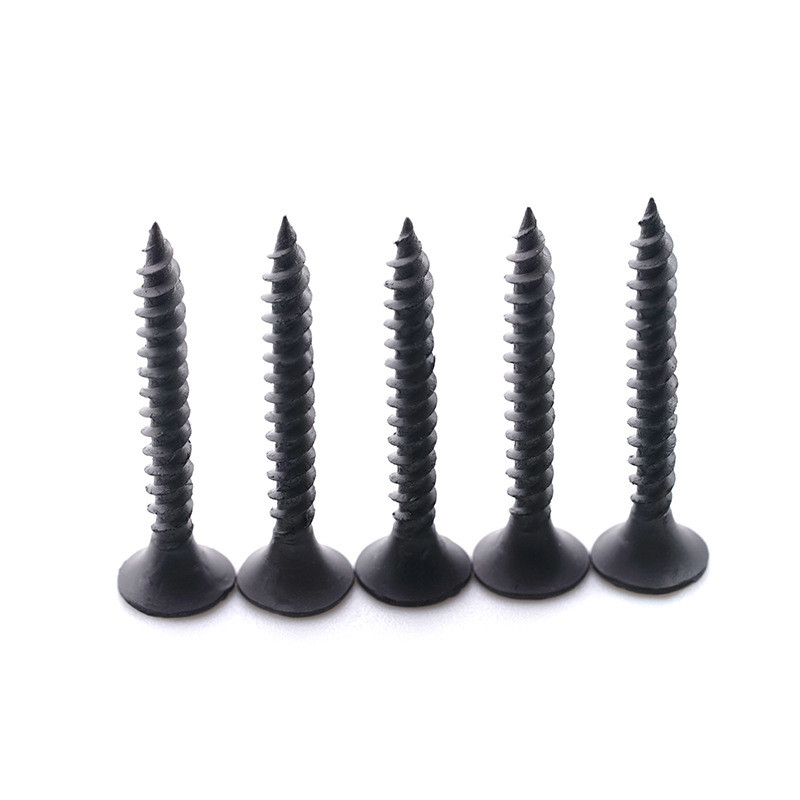 Gypsum Board Screw Drywall Bugle Head Black Tapping Countersunk Head Self Drywall Screws