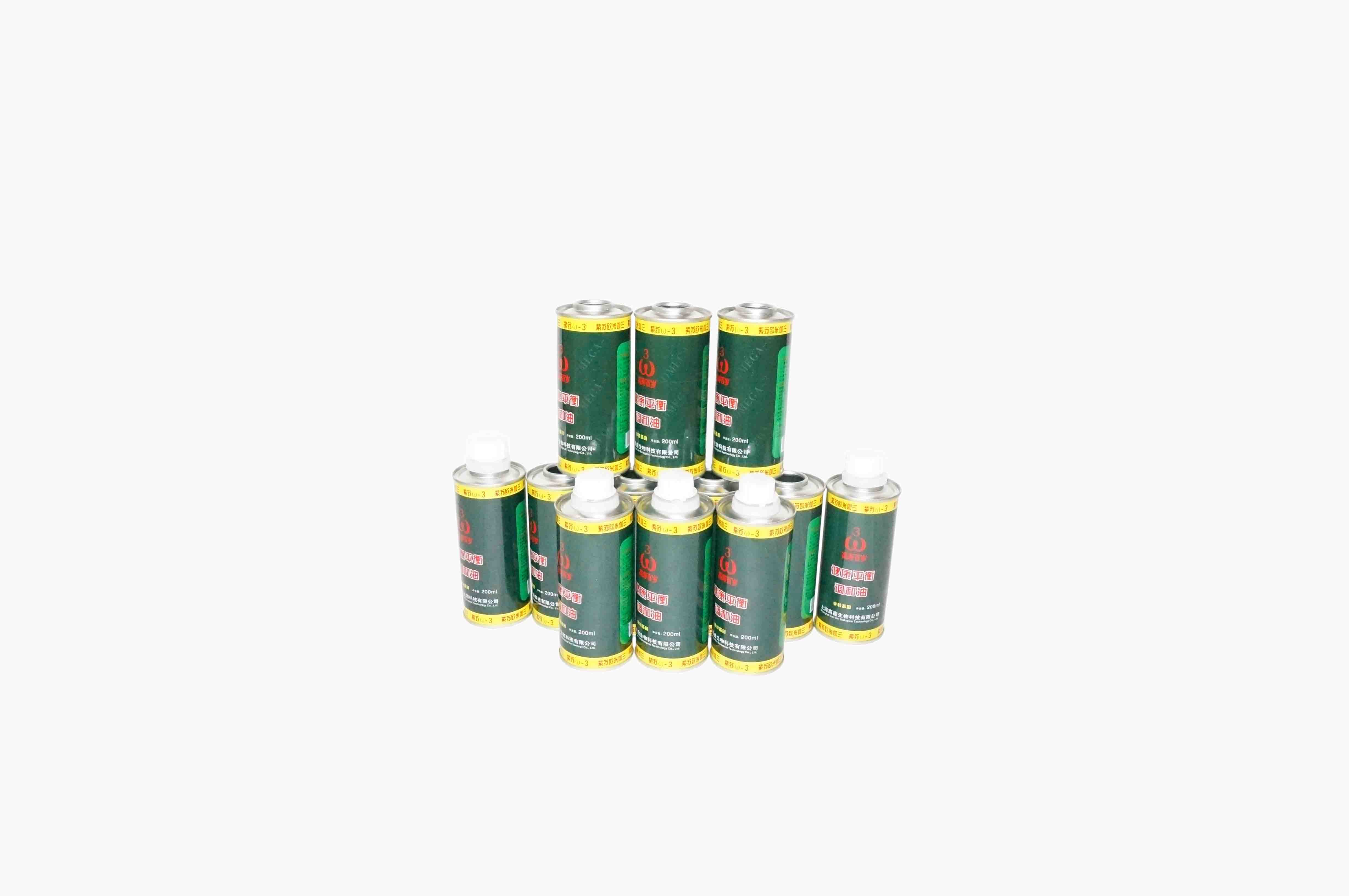 0.25mm Olive Oil Tin Cans 100ml Olive Oil Dispenser Bottle