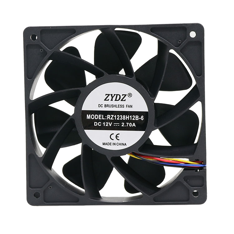 China 12v 12038 dc brushless industrial cooling fans