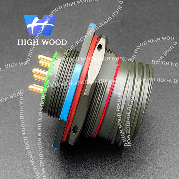 MIL-DTL-38999 Series Ⅰ，Ⅱ，And Ⅲ Connectors, D38999/24WE06PCN. D38999 Series Ⅲ