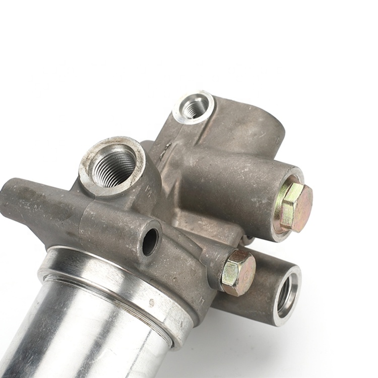 HITACHI Pilot Fuel Filter Head For ZAX70 ZAX120 Excavator Metallic Color
