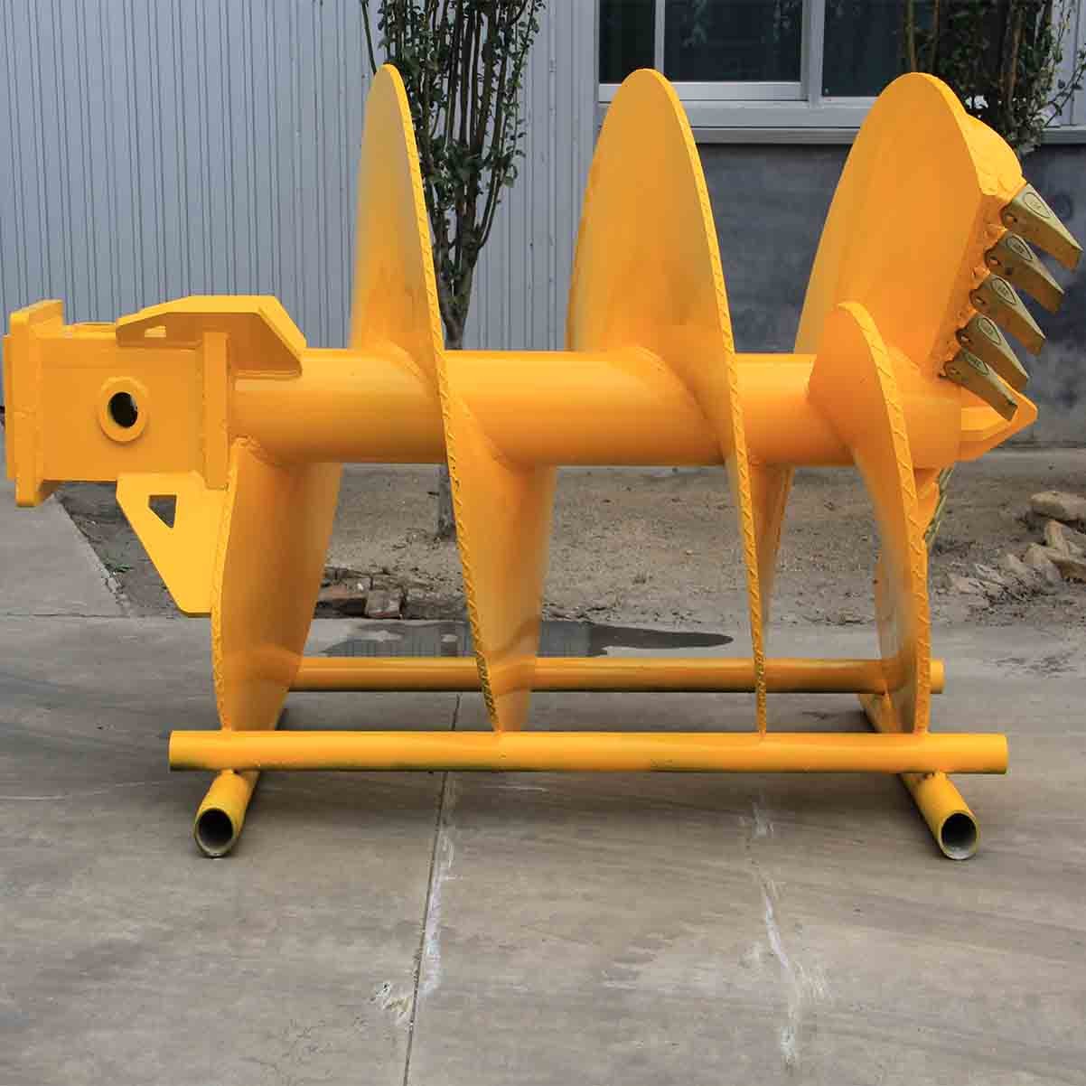 Flat Soil Piling Rock Drilling Auger Conical Flat Auger 600-2500mm