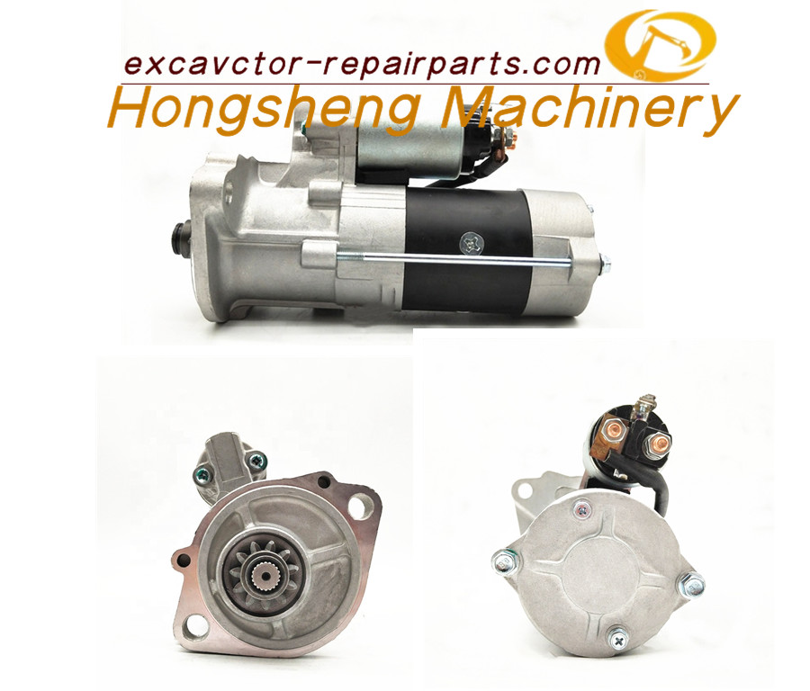 Carter CAT Excavator Starter Motor IS1294 3826587 Perkins Engine C4.4 24V 10T 5.5KW