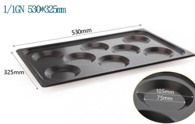 Foodservice Combi Oven Gastronorm GN 1/1 Nonstick Aluminum Egg Baking Tray 530x325mm