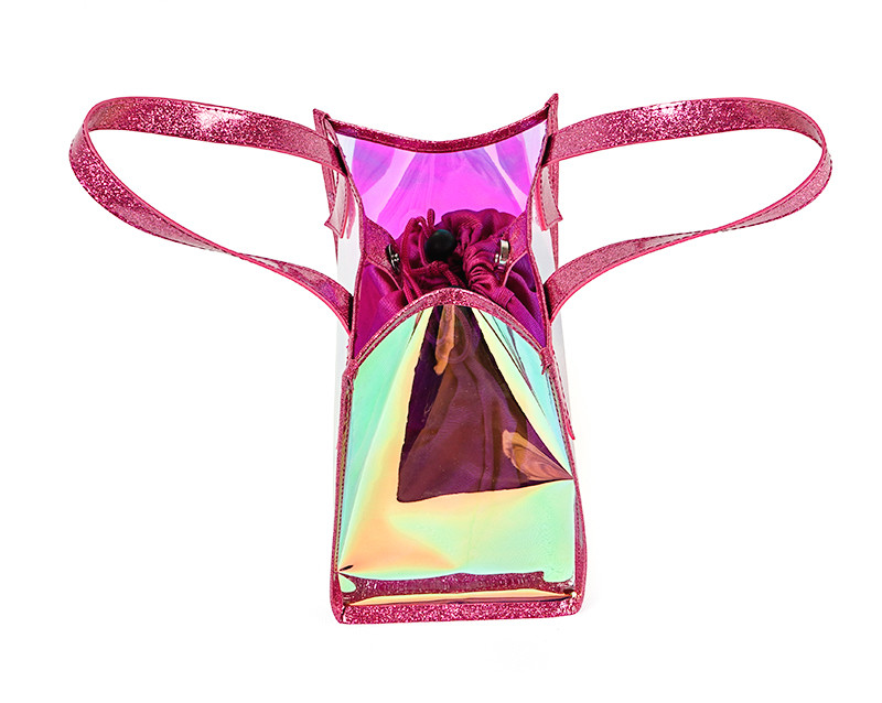 Custom Logo Printing Lightweight TPU Clear PVC Handbags