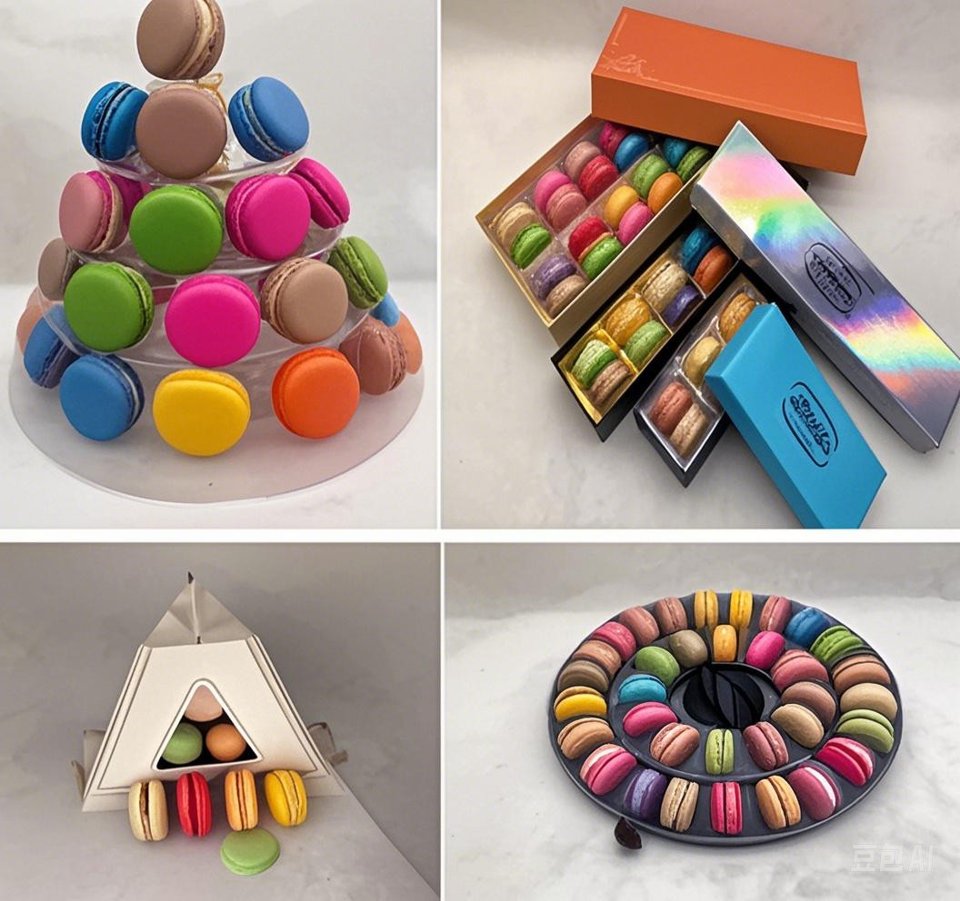 Eco-Friendly Plastic Macaron Packaging for Sustainable and Responsible Businesses